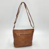 Dámská crossbody kabelka S684-S631-2 tmavě béžová