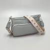 Dámská crossbody kabelka BX-257 šedo zelená