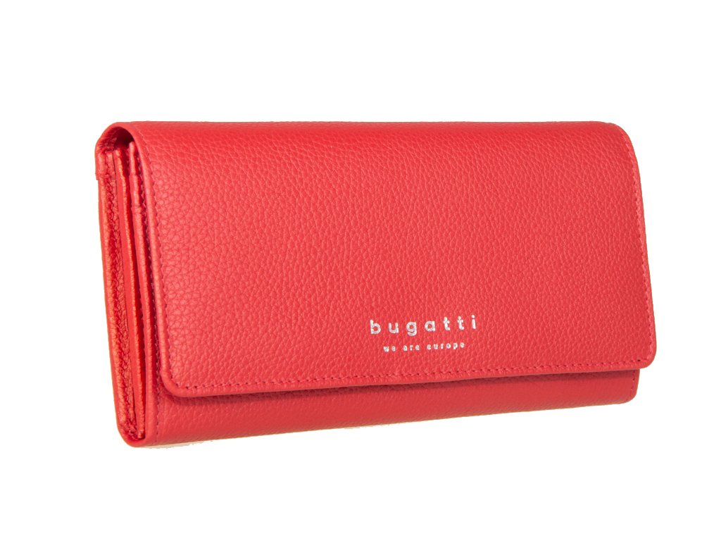 Dámska peňaženka Bugatti červená