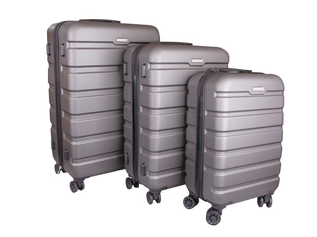 Set cestovných kufrov Fabrizio tmavo šedá
