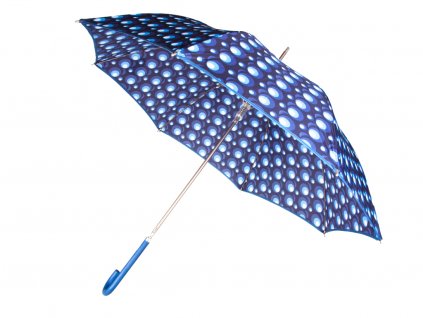 Deštník Mundi modrý vzor kapky