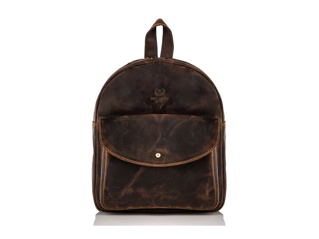 85866 damsky retro vintage batuzek hneda