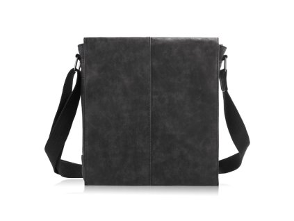 Pánská menší taška přes rameno pro každý den; černá