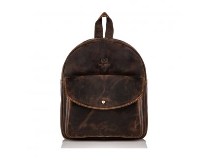 85866 damsky retro vintage batuzek hneda