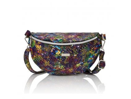 86106 1 damska modni crossbody ledvinka paolo peruzzi fialova