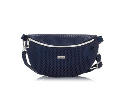 86439 damska modni crossbody ledvinka paolo peruzzi modra