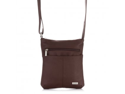 86541 prakticka damska crossbody kabelka paolo peruzzi hneda