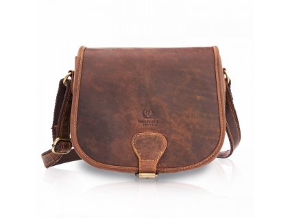 92473 kozena damska taska na rameno paolo peruzzi hneda