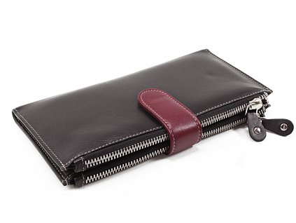 velka kozena cerna penezenka se zapinkou 511 8129 6034