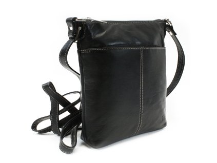 cerna kozena zipova minikabelka 212 3013 60
