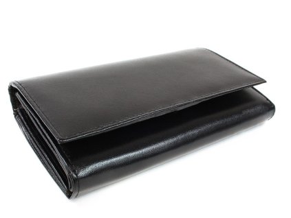 cerna damska kozena klopnova penezenka 511 2121 60