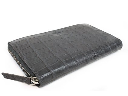 tmave seda croco damska kozena zipova penezenka 511 1306 20