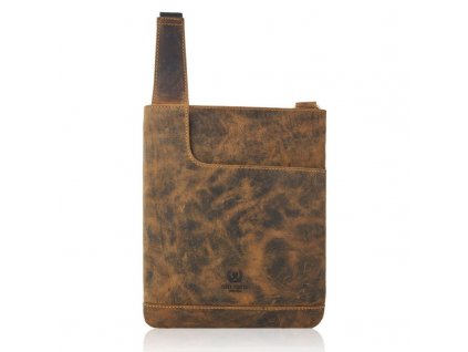 98724 6 damska crossbody z prave kuze paolo peruzzi hneda zihana