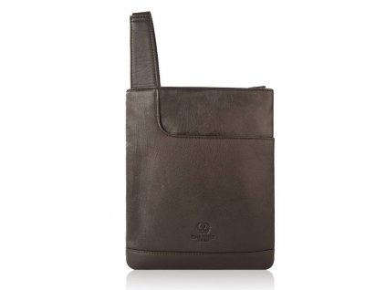 98730 6 damska crossbody z prave kuze paolo peruzzi hneda