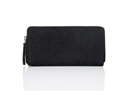 99944 modni penezenka s kvety paolo peruzzi cerna