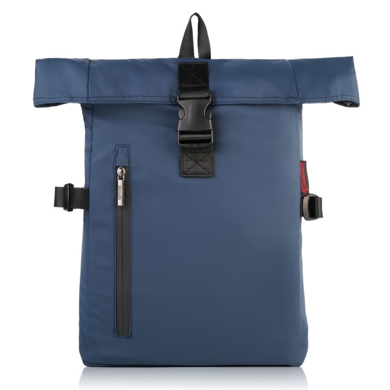 Paolo Peruzzi Voděodolný praktický batoh na notebook; modrá