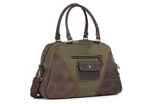 Prostorná taška pro každodenní použití VOOC; armádní zelená