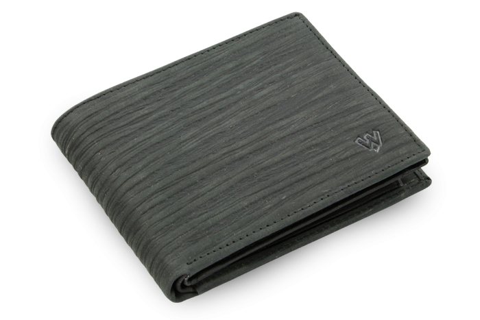 Arwel Pánská kožená peněženka ve stylu BAMBOO 2 - česká výroba; černá