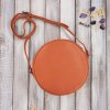 101652 4 damska kulata kozena crossbody peruzzi na rameno oranzova
