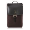 Menší dámský módní retro batoh PERUZZI; hnědá