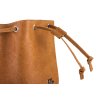 Batoh z pravé kůže v retro stylu; velbloud
