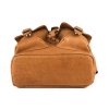Batoh z pravé kůže v retro stylu; velbloud
