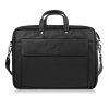 Pánská kožená taška na notebook formátu A4 na cesty Peruzzi; černá