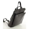 Elegantní dámský prémiový kožený batoh MAZZINI; černá