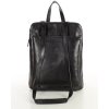 Elegantní dámský prémiový kožený batoh MAZZINI; černá