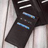 Velká dámská peněženka vyrobená s RFID ochranou Paolo Peruzzi; tmavě hnědá