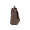 Unisex pracovní taška URBAN z pravé kůže; hnědá