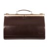 Obří kožená lékařská prémiová brašna 50cm; hnědá