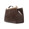 Obří kožená lékařská prémiová brašna 50cm; hnědá
