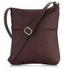 86541 2 prakticka damska crossbody kabelka paolo peruzzi hneda