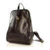 VÝRAZNÁ SLEVA! Italský kožený batoh MAZZINI GIRO; černá SKL