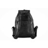 Batoh z pravé kůže v retro stylu; černá SKL