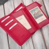 Velká dámská peněženka vyrobená s RFID ochranou Paolo Peruzzi; červená SKL