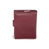 burgundy damska kozena penezenka se zapinkou 511 9769 34