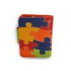 damska kozena penezenka s motivem puzzle 511 1161 puz