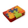 damska kozena penezenka s motivem puzzle 511 1161 puz