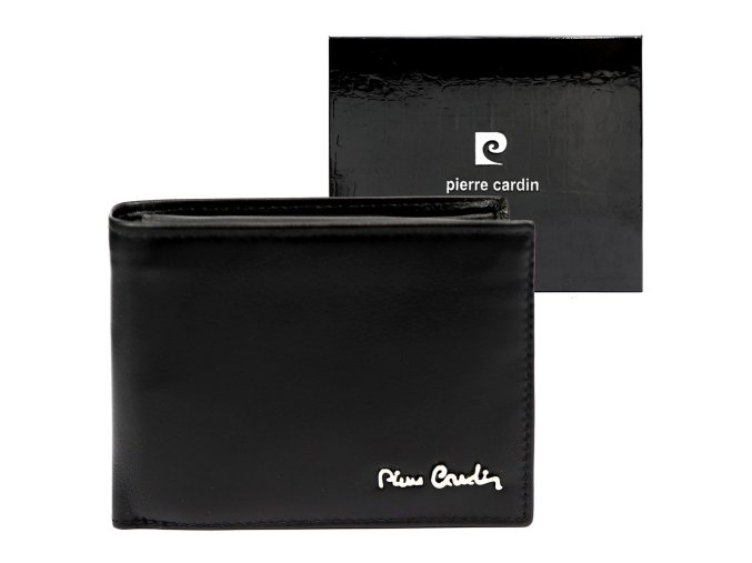 Kvalitní kožená peněženka Pierre Cardin Tilak09 8806 černá