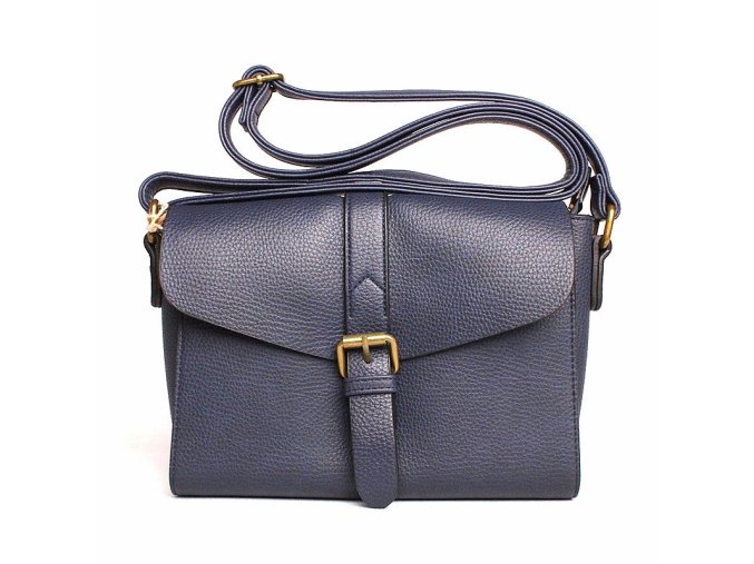 Malá crossbody kabelka FLORA&CO F2524 tmavěmodrá