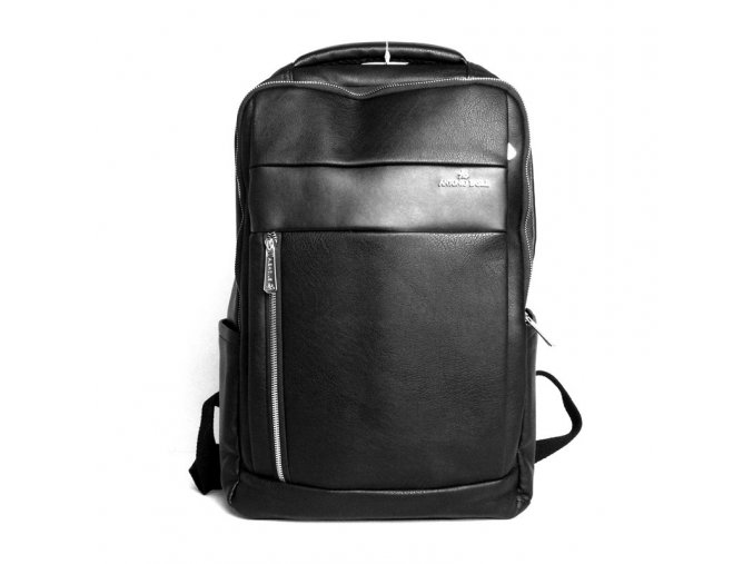 Unisex černý batoh Antonio Basile no. 19 na notebook, formát A4