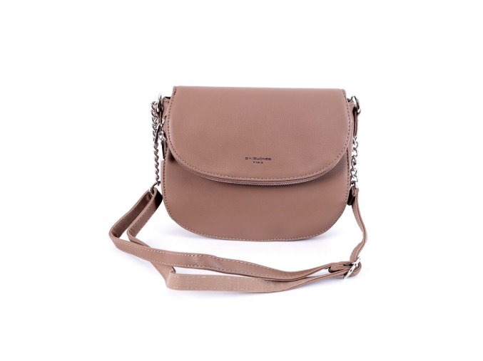 Malá crossbody kabelka David Jones 6815-1 velbloudí hnědá