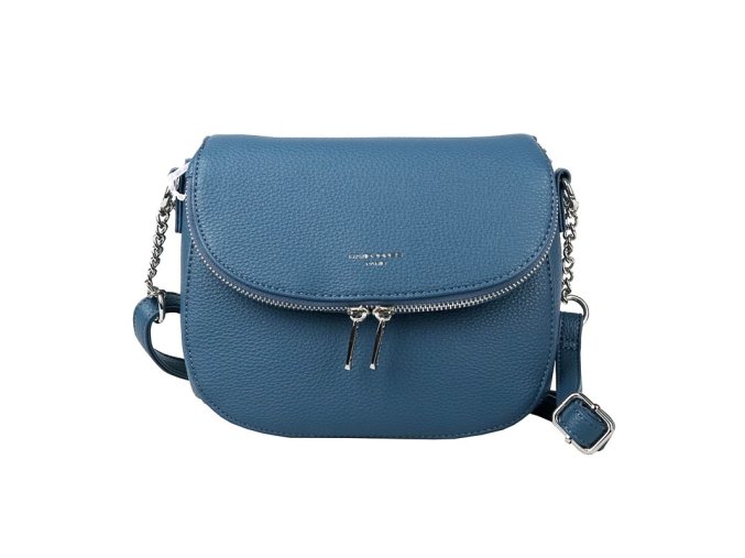 Malá crossbody kabelka David Jones 6747-1F modrá