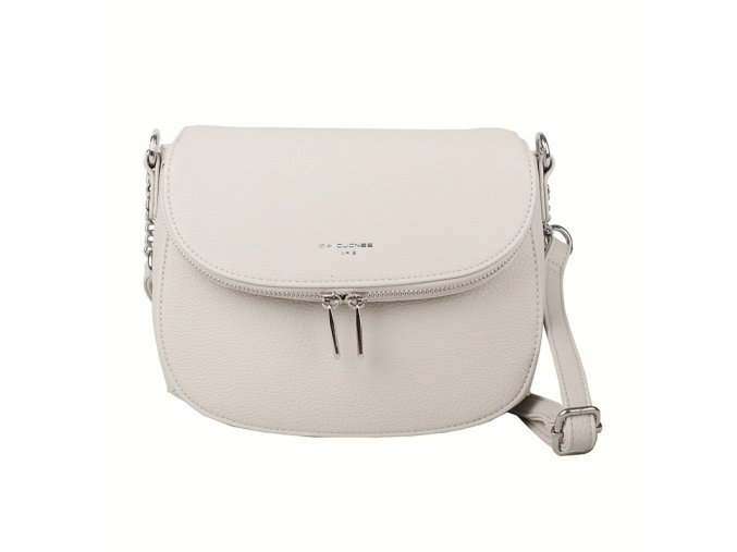 Malá crossbody kabelka David Jones 6747-1F latté