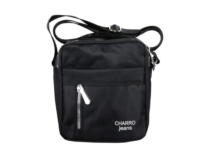 Malá dvouddílová crossbody taška Charro no. 166 černá