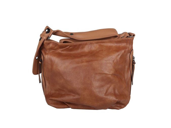 Opravdu velká crossbody kabelka ROMIINA D570 hnědá