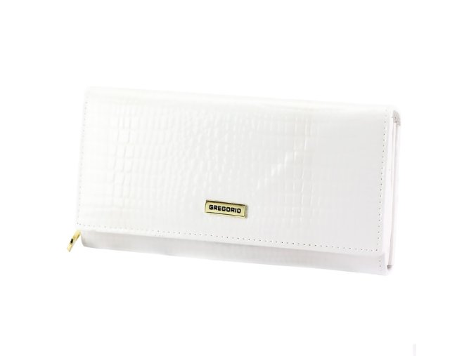 VADA - Dámská kožená peněženka Gregorio 106 bílá