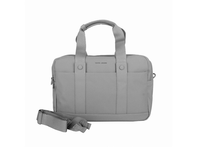 Dvouoddílová taška do ruky David Jones CM7720 na notebook šedá
